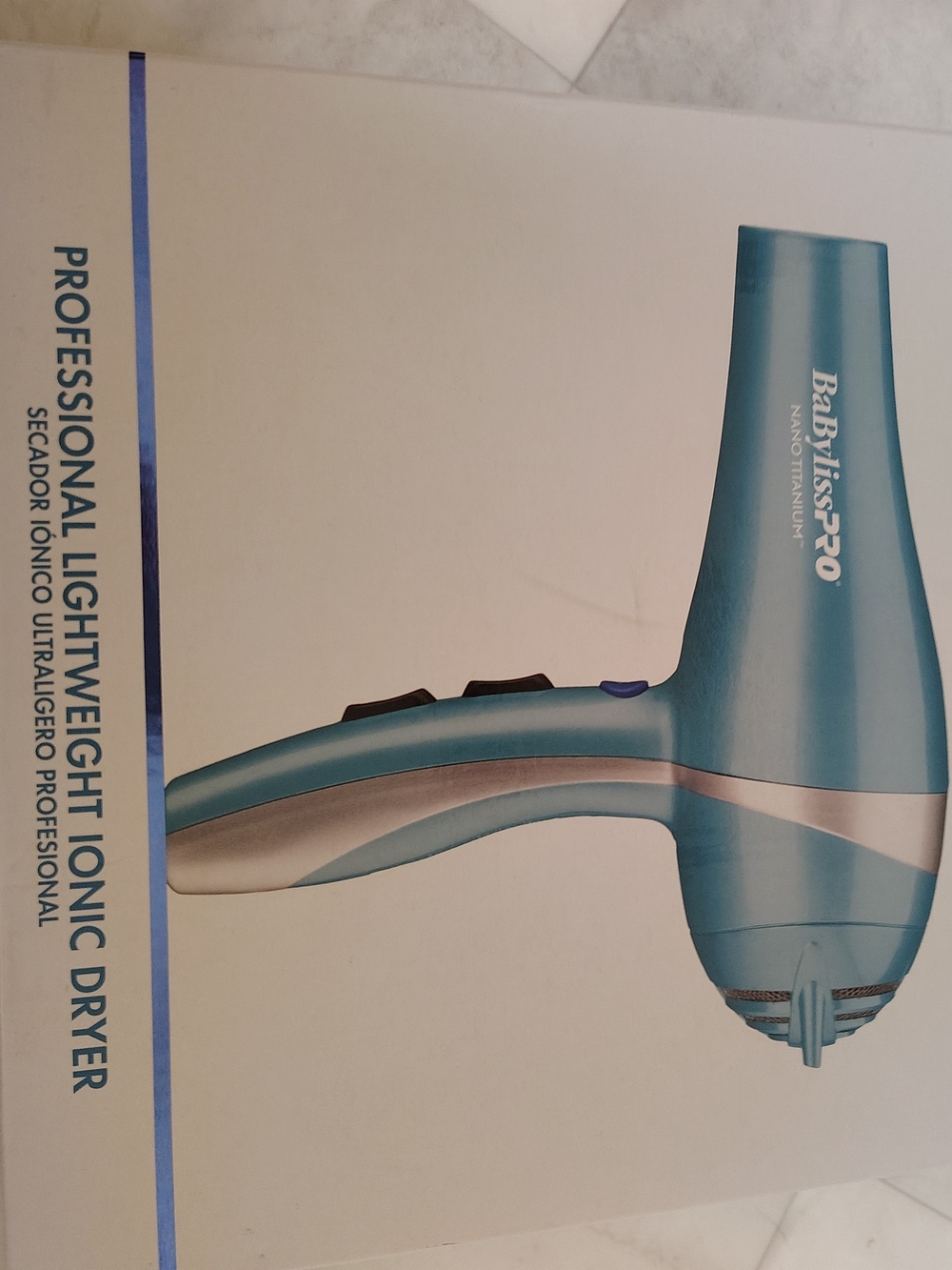 BabylissPRO Lightweight Ionic Hair Dryer - Teal Blue